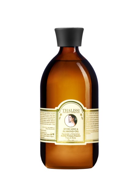 AVOCADO ALMOND OIL. ACEITE NUTRITIVO.